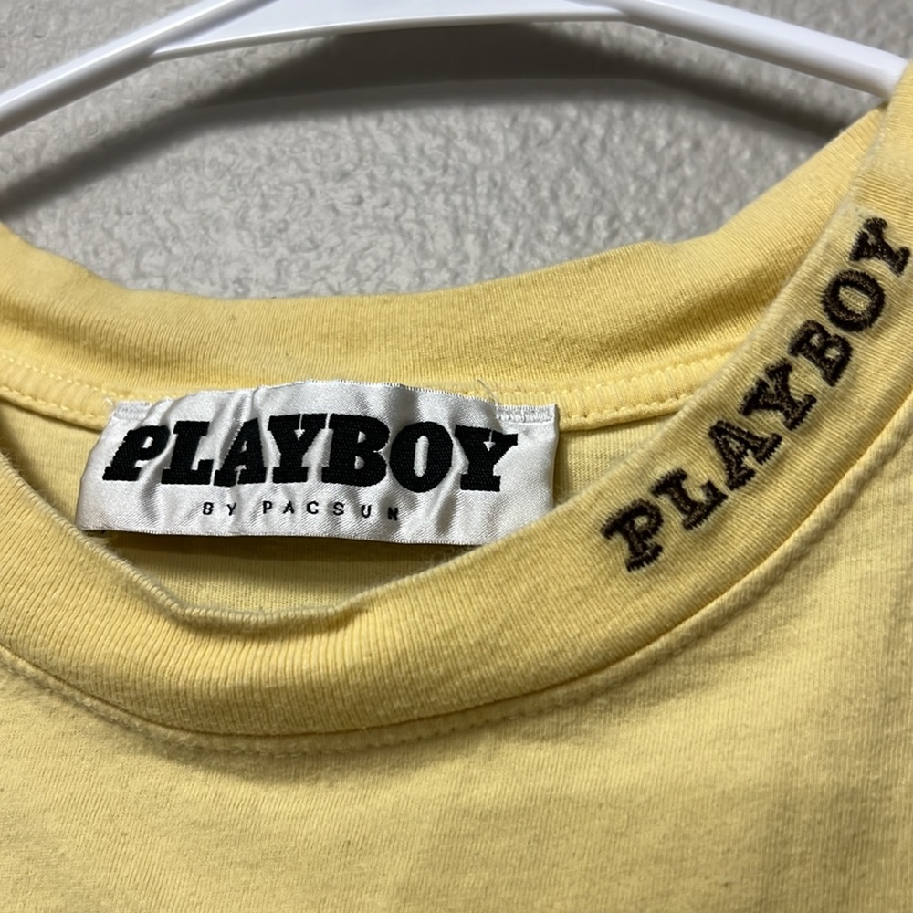 Playboy x Pacsun Yellow T-Shirt - Picture 3 of 10